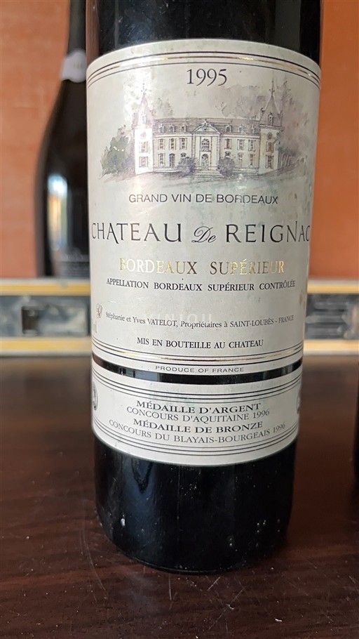 Burdeos Bordeaux superior Château Reignac 1995