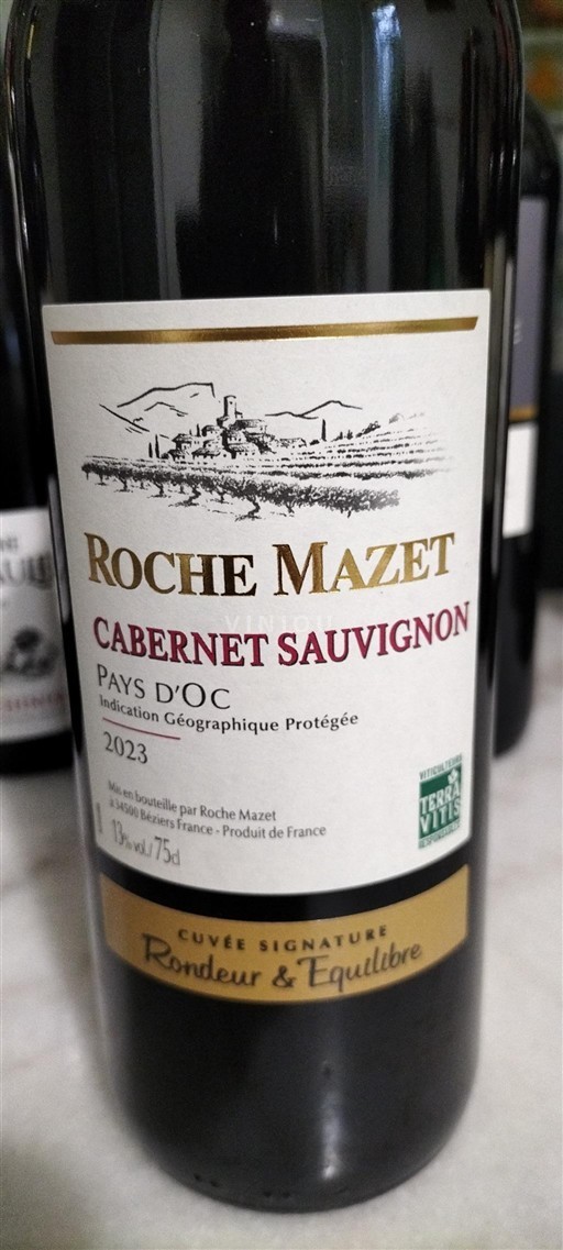 Languedoc und Roussillon Pays d'Oc Roche Mazet Cabernet Sauvignon 2023