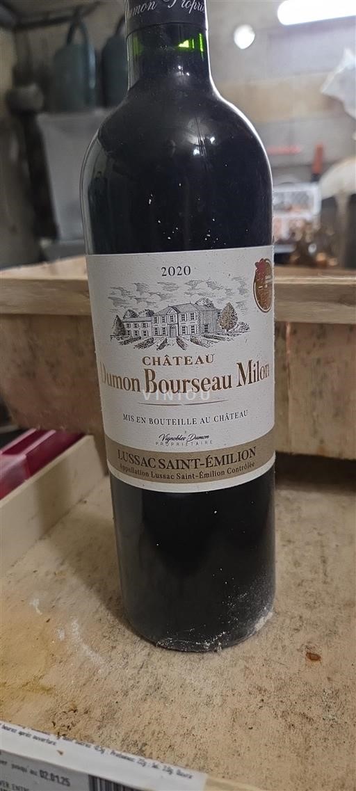 Bordeaux Lussac-saint-émilion Château Dumon Bourseau Milon 2020