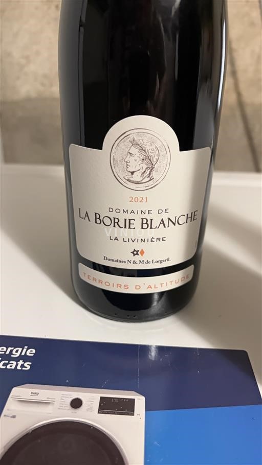 Languedoc Minervois-la-Livinière Domaine La Borie Blanche La Livinière 2021
