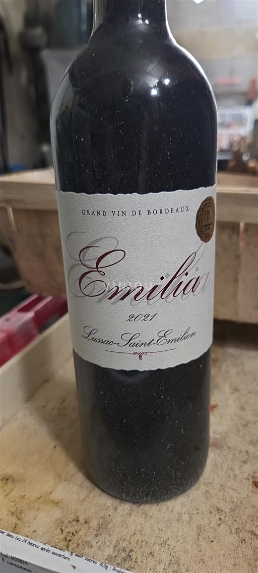 Bordéus Lussac-Saint-Émilion Emilia 2021