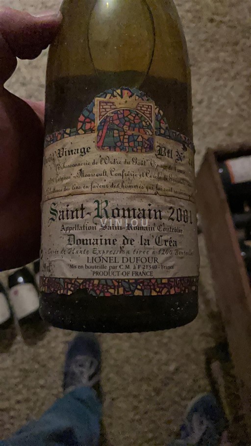 Burgundy Saint-Romain Domaine La Créa 2001