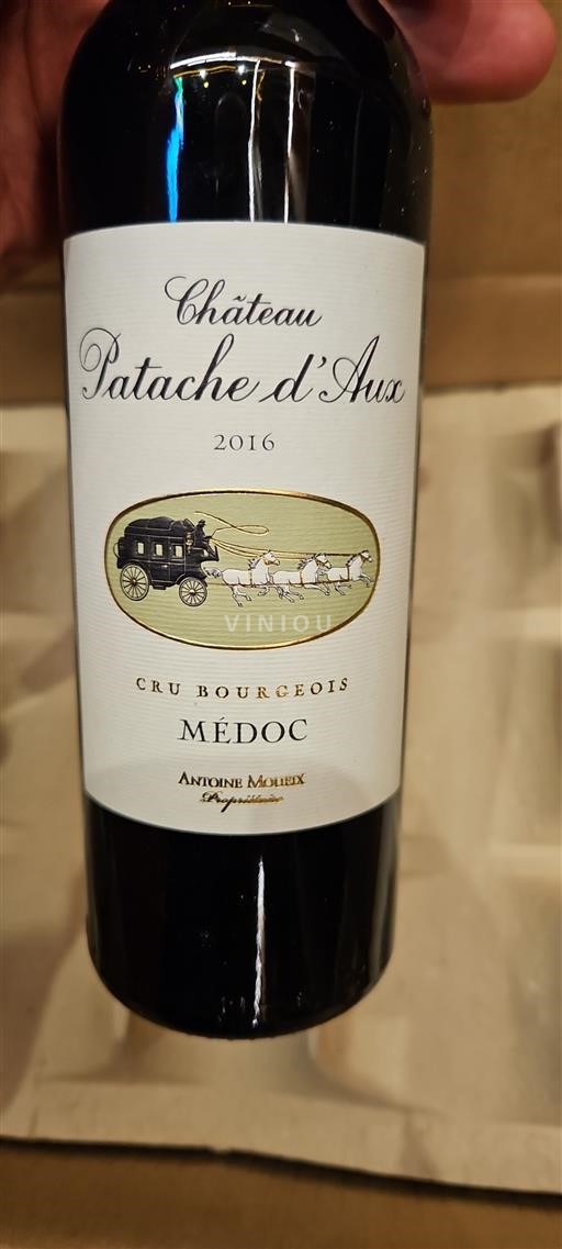Vin Rouge sec Château Patache Aux 2016 France Bordeaux Médoc AOC