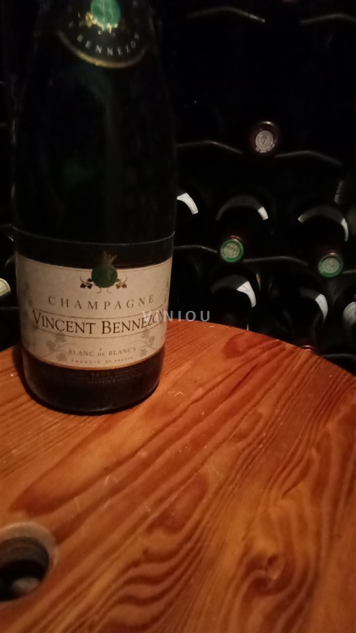 Champaña Champán Vincent Bennezon Blanc de Blancs Sin añada