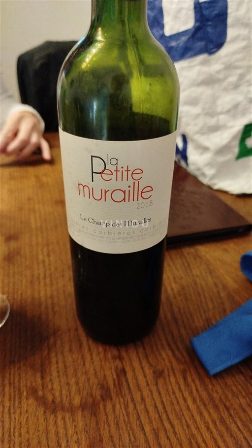 Languedoc Corbières Le Champ des Murailles La Petite Muraille 2018