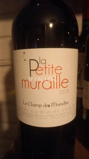 Langvedok Corbières Le Champ des Murailles La Petite Muraille 2018