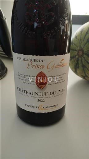 Rhônetal Châteauneuf-du-Pape Les Granges du Prince 2022