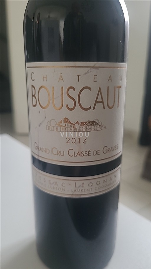 Burdeos Pessac-Léognan Grand Cru Château Bouscaut 2017