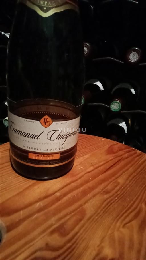 Champagne Champagner Emmanuel Charpentier Carte Blanche Ohne Jahrgang