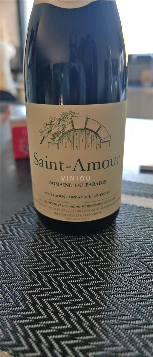 Beaujolais Saint-Amour Domaine Paradis 2022