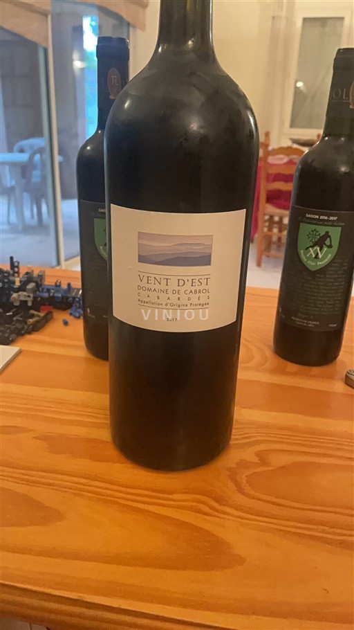 Languedoc Cabardès Domaine Cabrol Vent d'Est 2017