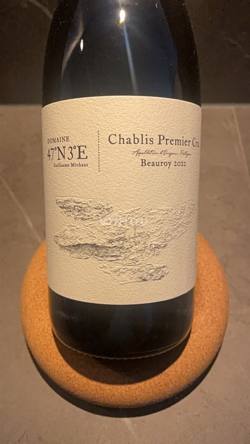 Borgoña Chablis Premier Cru Domaine 47°N3°E 2022