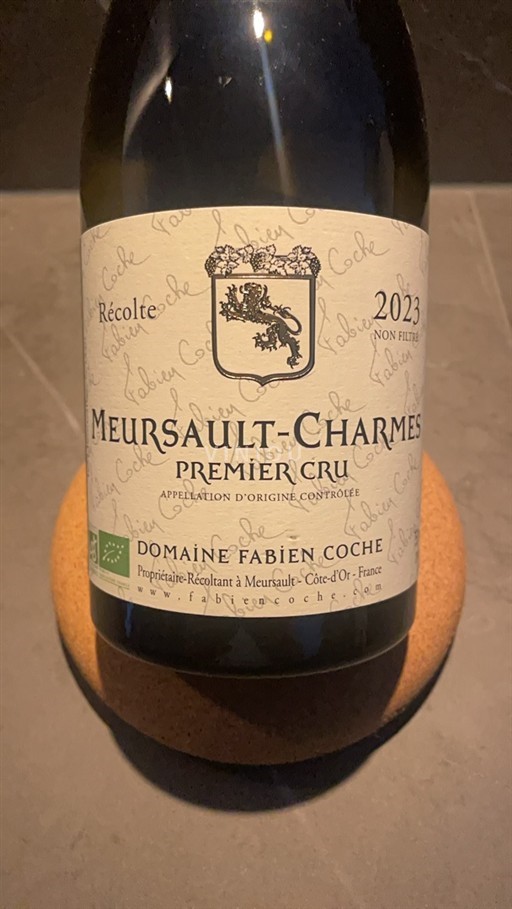 Burgundi Meursault Premier Cru Domaine Fabien Coche 2023