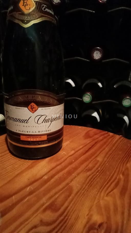 Champagne Champagner Emmanuel Charpentier Carte Blanche brut Ohne Jahrgang