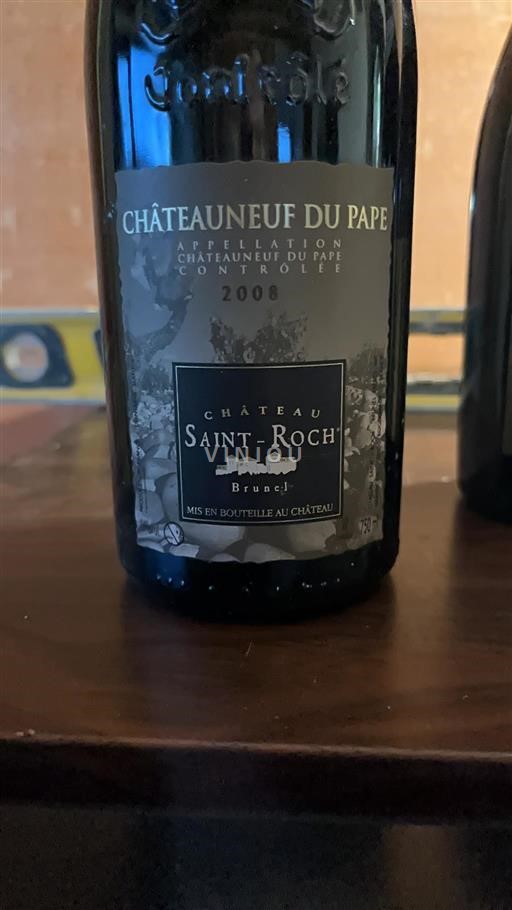 Rhônetal Châteauneuf-du-Pape Château Saint-Roch Brunel 2008