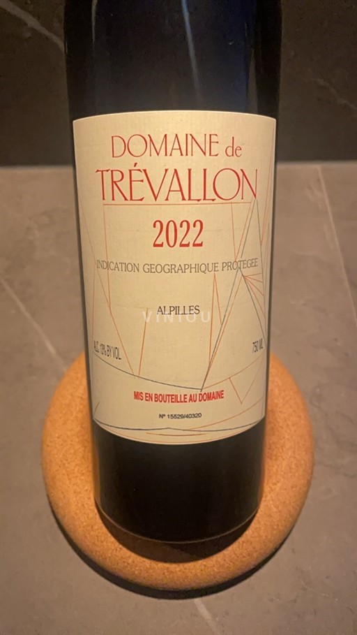 Alpit ja Rhônen maat Alpilles Domaine Trévallon 2022