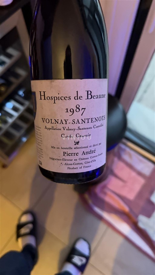 Bourgogne Ospecificerad Hospices de Beaune Gauvain 1987