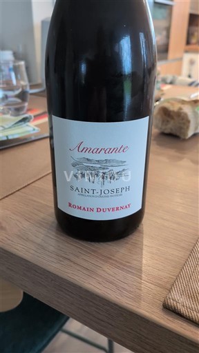 Rhône Valley Saint-Joseph Romain Duvernay Amarante 2023