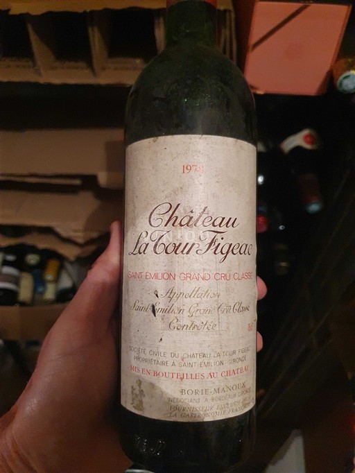 Bordeaux Saint-Émilion Grand Cru Grand Cru Château La Tour Figeac 1978