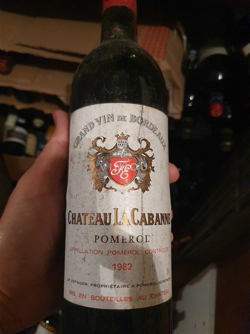 Bordeaux Pomerol Château La Cabanne 1982