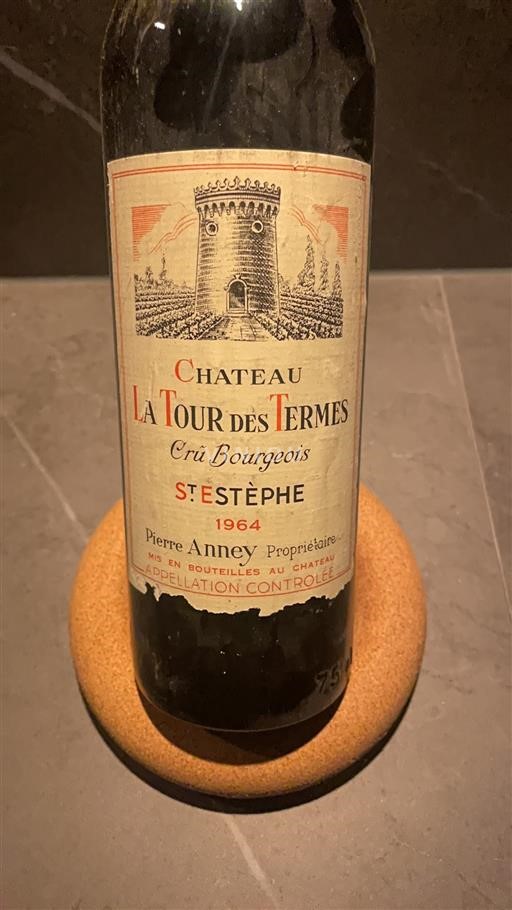 Bordeaux Saint-Estèphe Château La Tour des Termes 1964
