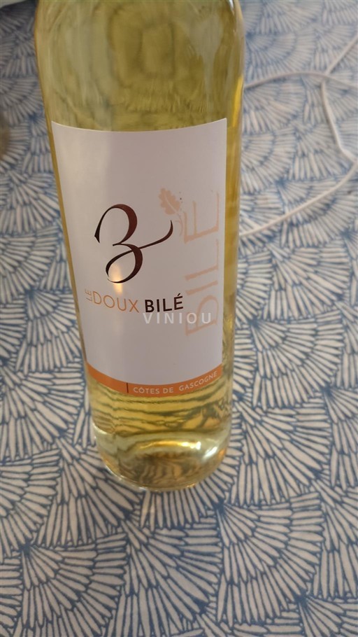 South West Côtes de Gascogne Domaine Bilé Le Doux Bilé 2023