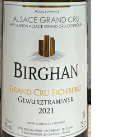 Alsazia Non specificato Grand Cru Birghan Gewurztraminer 2021