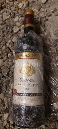 Bordeaux Saint-Estèphe Marquis de Saint-Estèphe 2001