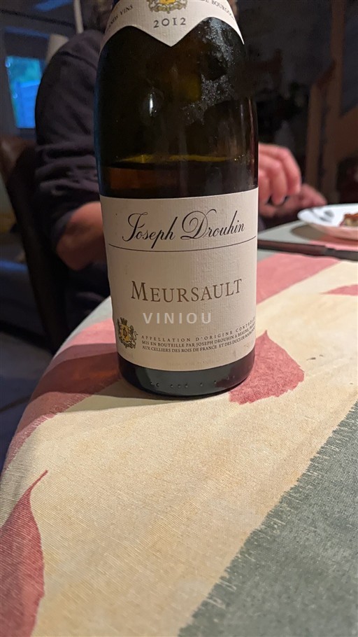Bourgogne Meursault Joseph Drouhin 2012