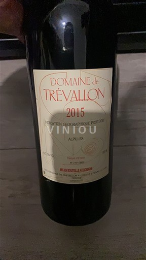 Alpes và các vùng Rhodanien Alpilles Domaine Trévallon 2015