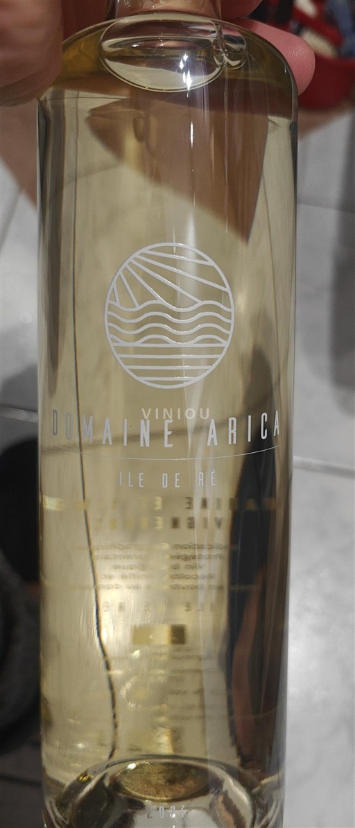 Aquitaine en Charentes Charentais Domaine Arica Île de Ré 2024