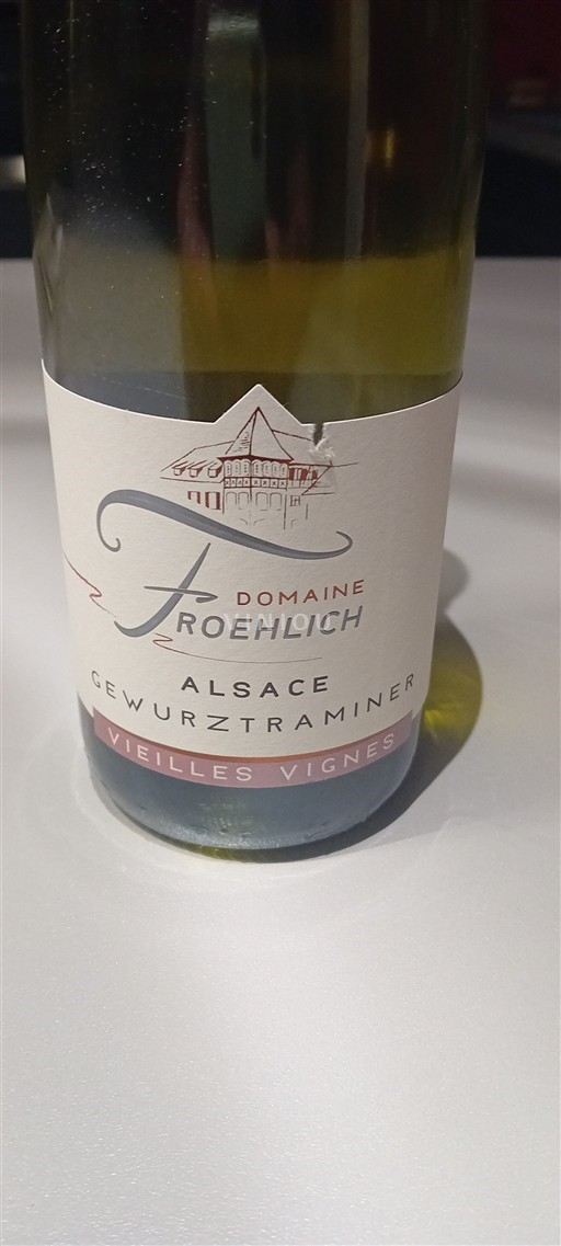 Alsazia Gewürztraminer Grand Cru Domaine Froehlich Vieilles Vignes 2022