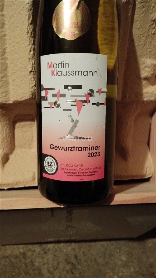Alsace Grand Cru Martin Klausmann 2023