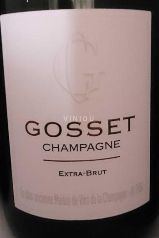 Samppanja Gosset Extra-Brut Ei vuosikertaa