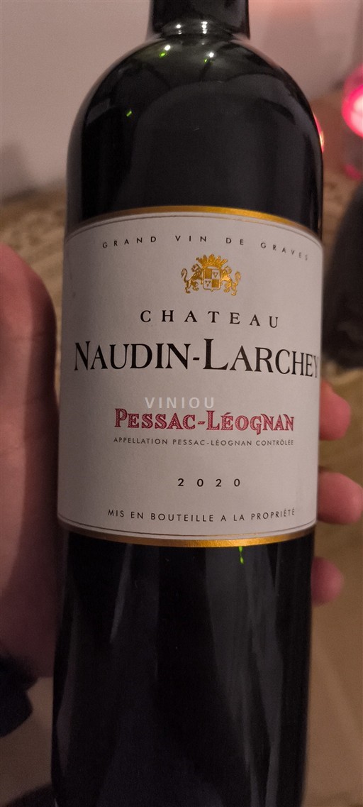 Bordeaux Pessac-Léognan Château Naudin-Larchey 2020