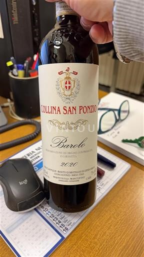 Piemonte Barolo Collina San Ponzio 2020