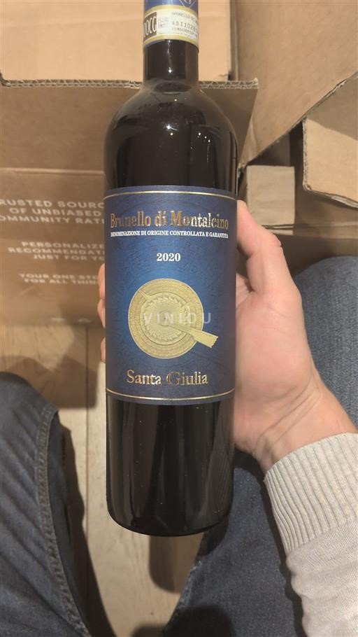 Toscana Brunello di Montalcino. Santa Giulia 2020