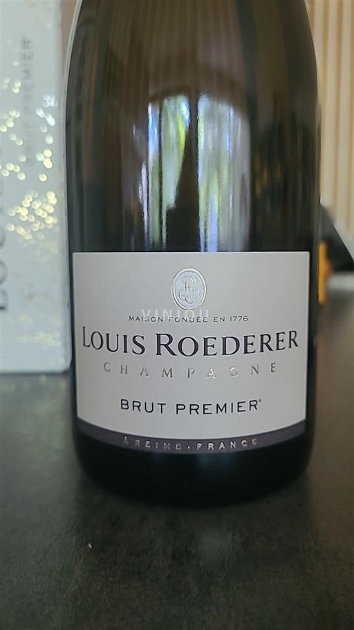 Vin Effervescent Blanc brut Brut Premier Louis Roederer Non millésimé France Champagne AOC methode_traditionnelle blanc_de_noirs