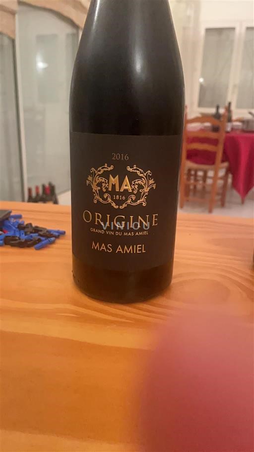 Roussillon Maury Mas Amiel Origine 2016