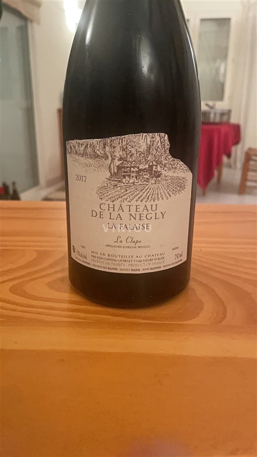 Languedoc La Clape Château La Negly La Falaise 2017