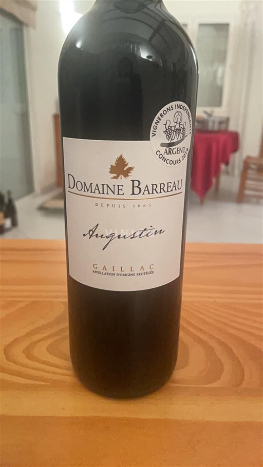 Sudoeste Gaillac Domaine Barreau Augustin 2017