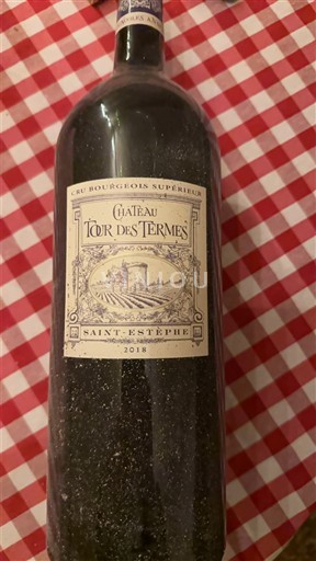 Бордо Сен-Естеф Château Tour des Termes 2018