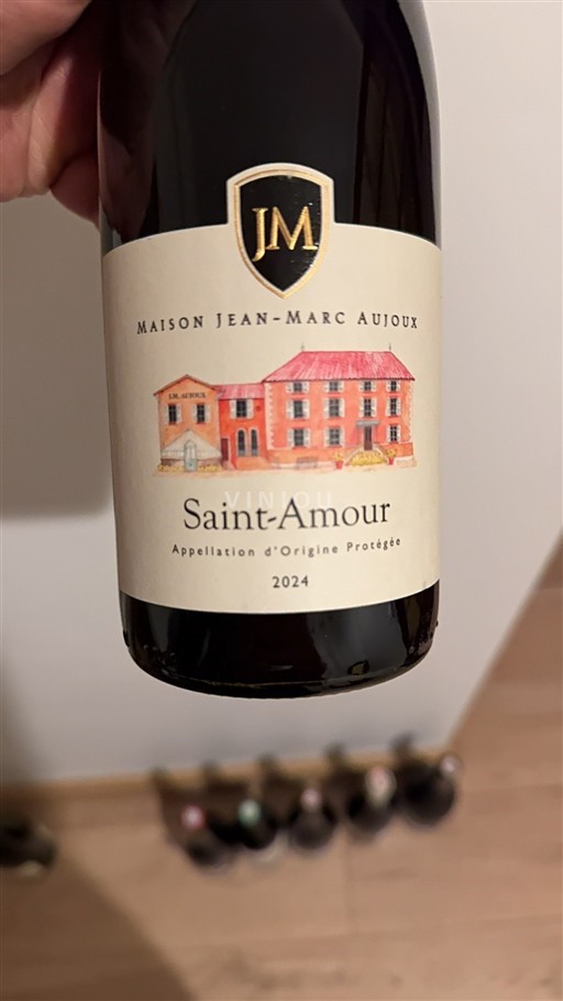 Vin Rouge sec Maison Jean-Marc Aujoux 2024 France Beaujolais Saint-Amour AOC