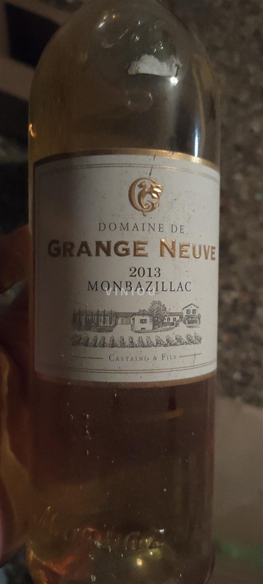 Sydväst Monbazillac Domaine Grange Neuve 2013