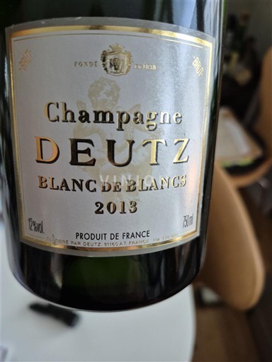 Champaña Champán Deutz Blanc de Blancs Brut 2013