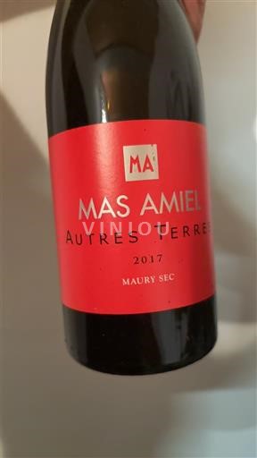 Roussillon Maury sec Mas Amiel Autres Terres 2017
