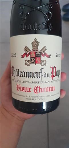 Thung lũng Rhône Châteauneuf-du-pape Château Fargueirol Vieux Chemin 2023