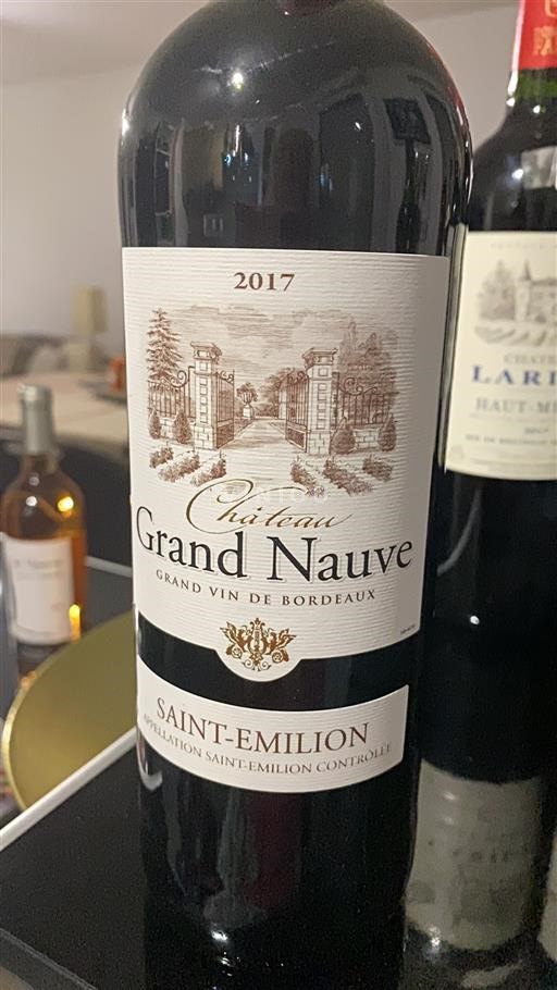 Bordeaux Saint-Émilion Château Grand Nauve 2017