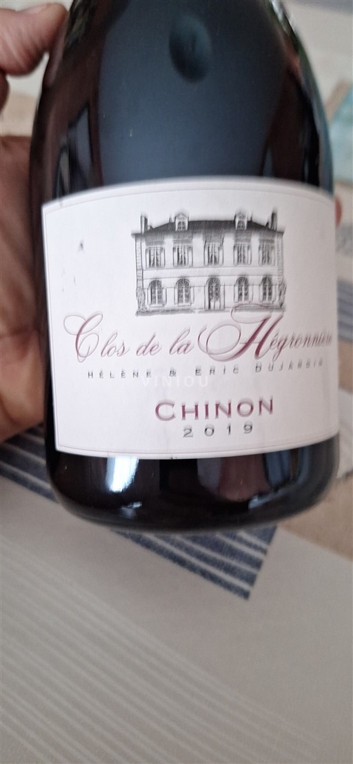 Loire Valley Chinon Clos de la Hégronnière 2019