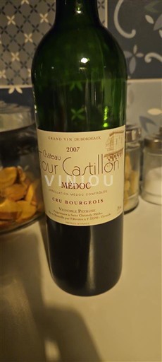 Bordeaux Médoc Cru Bourgeois Château Tour Castillon 2007